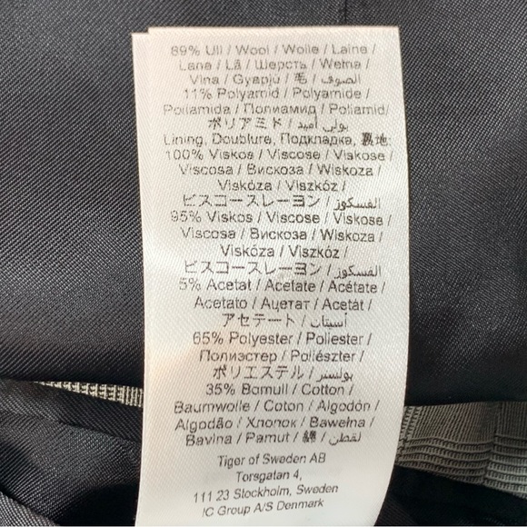 Tiger of Sweden S.1903 Slim Fit Suit Jacket - Picture 14 of 14